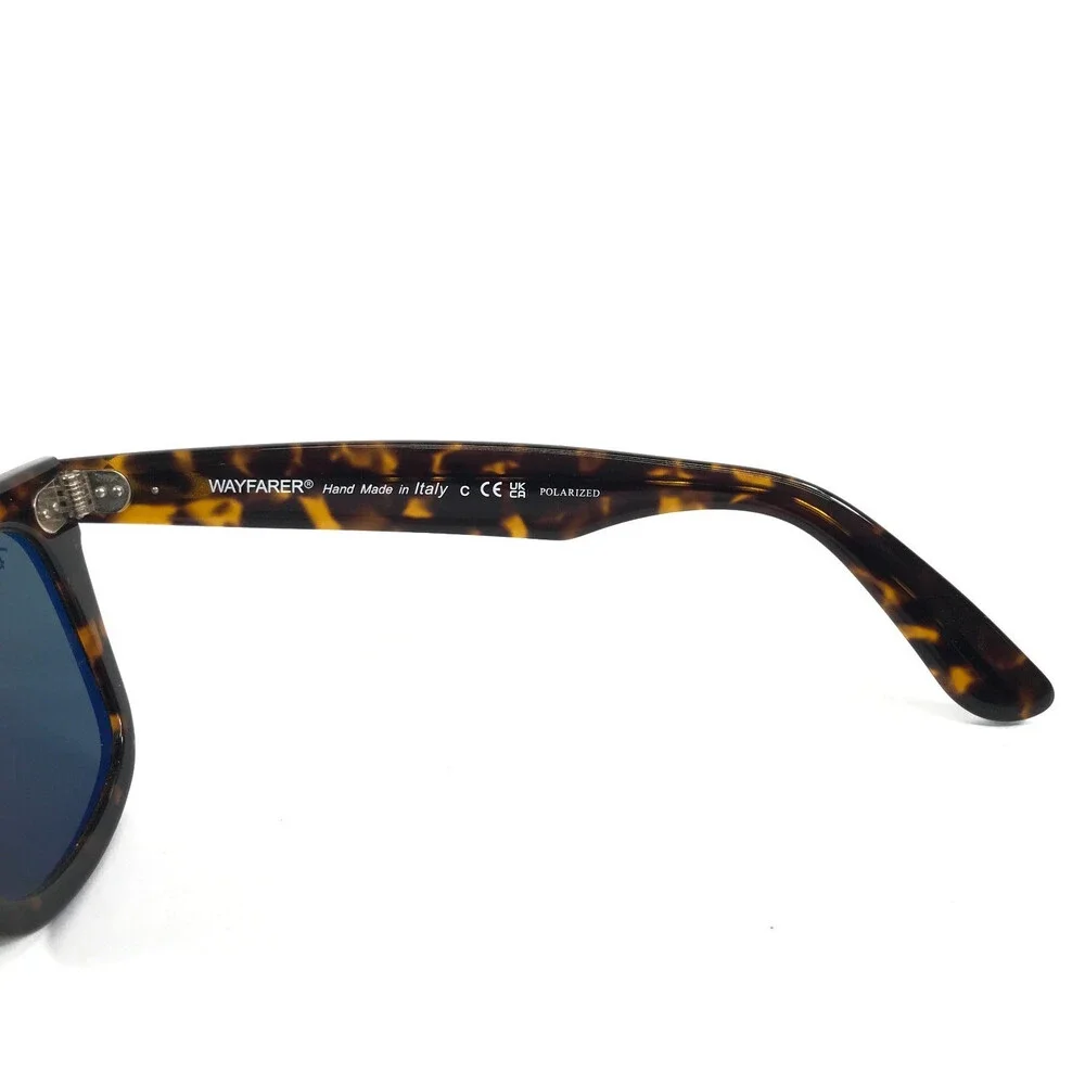 Ray-Ban Sunglasses WAYFARER RB2140 902/58 Tortoise Frames Green Polarized Lenses